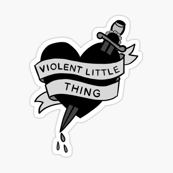 Item preview, Violent Little thing designed and sold by BlackCatFem.