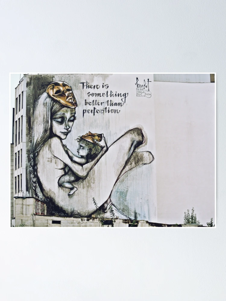 Thumbnail 1 of 3, Poster, There is something better than perfection designed and sold by heinrich.