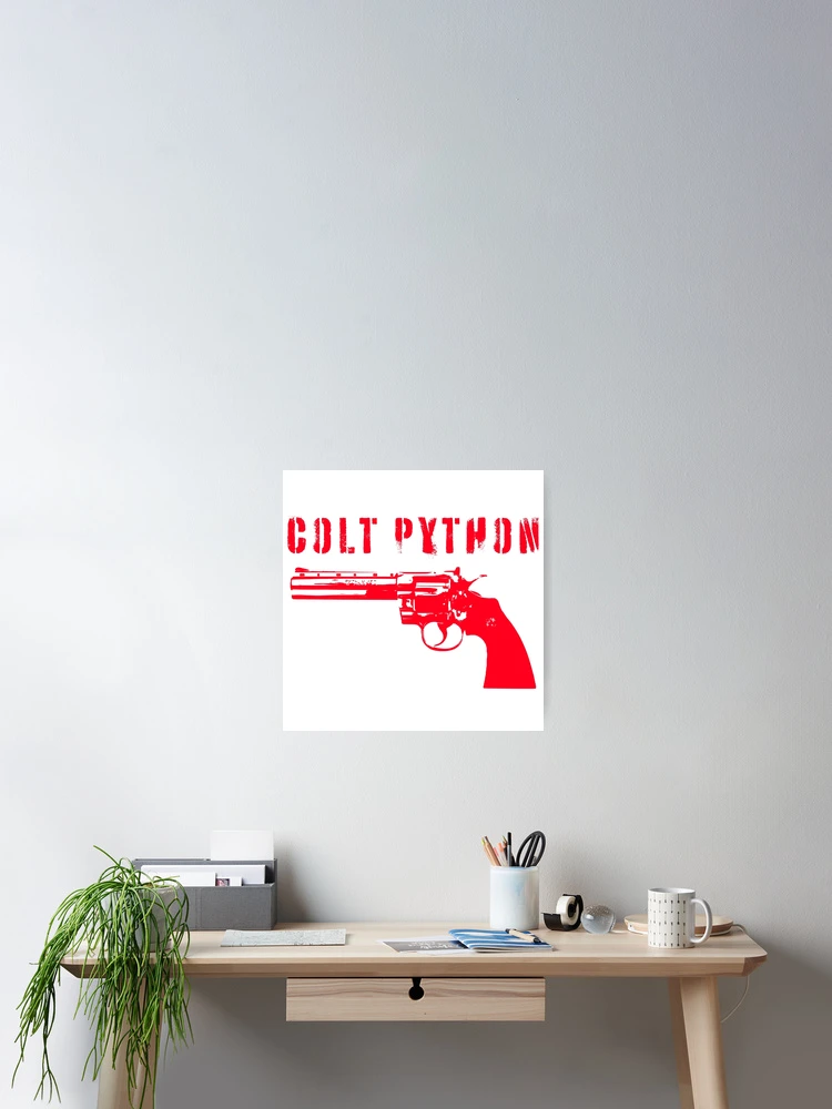 Thumbnail 2 of 3, Poster, Colt Python designed and sold by UNK-Fatigues.