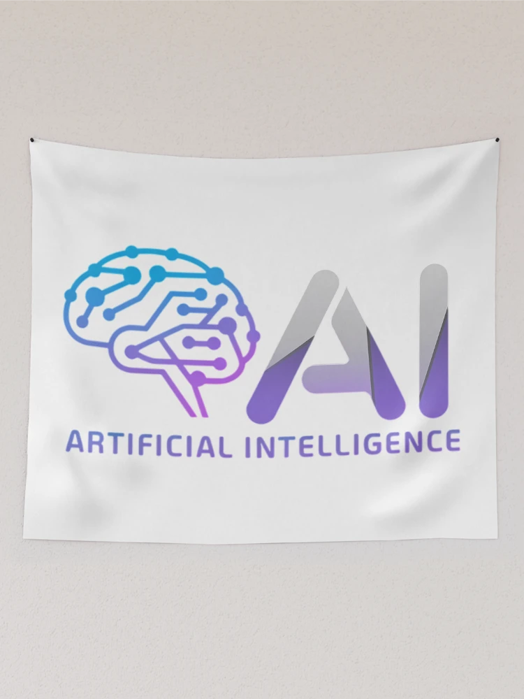 Thumbnail 2 of 3, Tapestry, AI Artificial Intelligence Futuristic Logo designed and sold by ZetaDream.