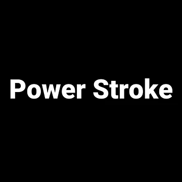 Artwork thumbnail, Power Stroke by Text-based T-Shirts and Gifts