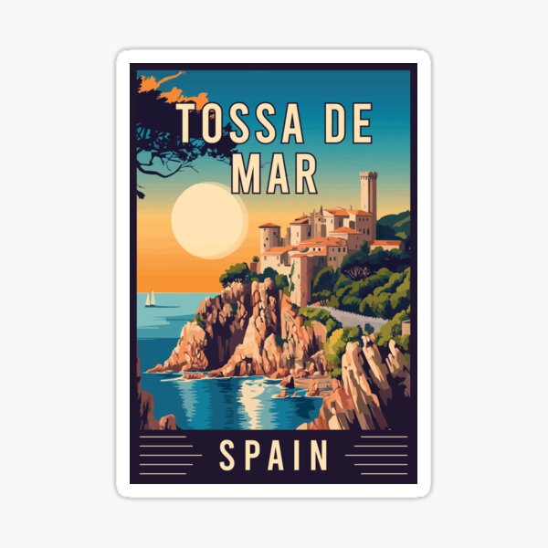 Item preview, Descubra la cautivadora Tossa de Mar en España: la joya de la Costa Brava designed and sold by turtlestart.