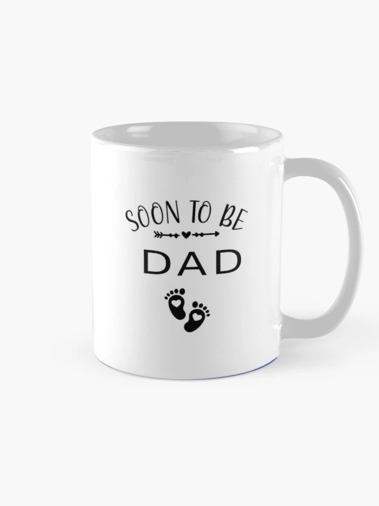 Thumbnail 3 of 6, Coffee Mug, Soon to Be Dad Design designed and sold by ImaginMotivate.