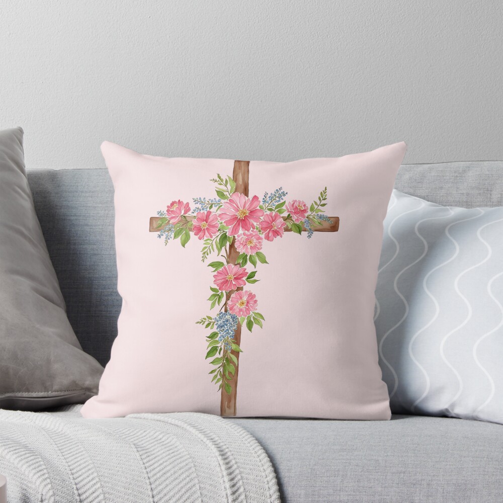 Item preview, Throw Pillow designed and sold by Magnolia Valley Art.