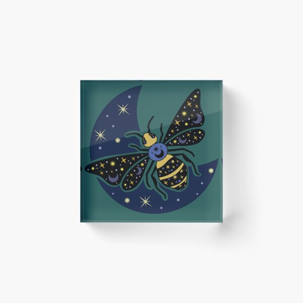 Item preview, Avispa nocturna designed and sold by ArtistitasCreations.