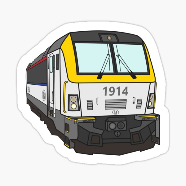 Aperçu de l'œuvre SNCB HLE19 créée et vendue par TrainsWithYarne.