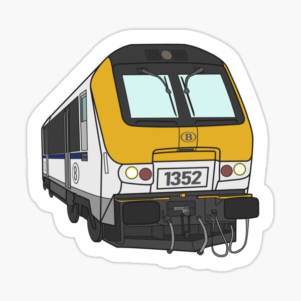 Aperçu de l'œuvre SNCB HLE13 (1352) créée et vendue par TrainsWithYarne.