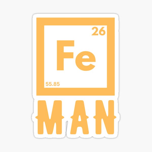 Item preview, Ciencia del hierro para hombres | Fe Man designed and sold by BMLprint ⭐⭐⭐⭐⭐.