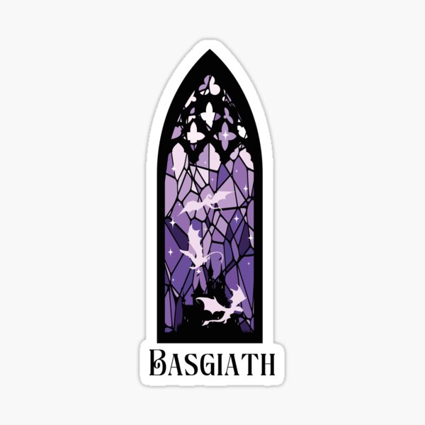 Aperçu de l'œuvre Vitrail de la Quatrième Aile de Basgiath créée et vendue par h-helladesign.