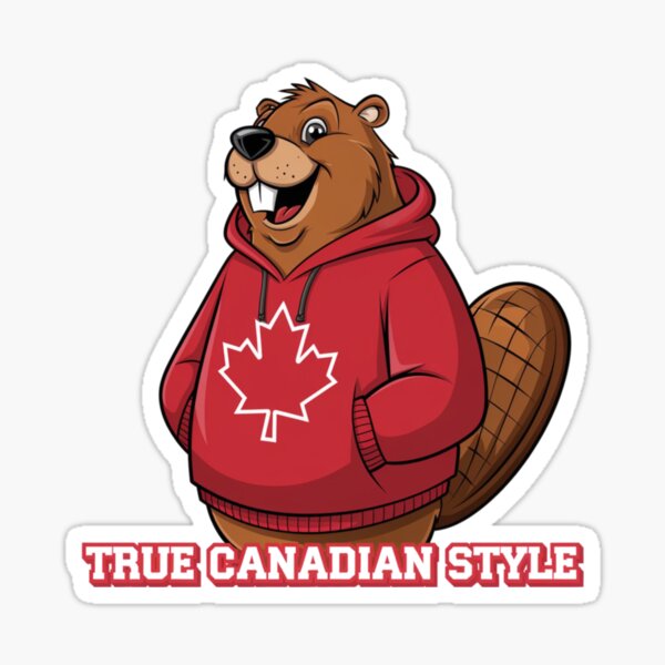 Item preview, Beaver with a Canada Hoodie designed and sold by 123ks.