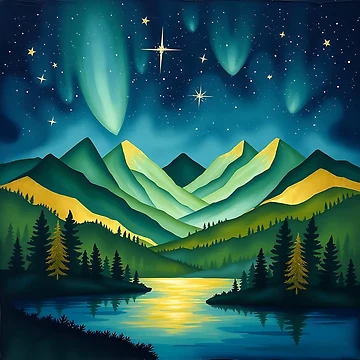 Artwork thumbnail, Star Lake by svarupa