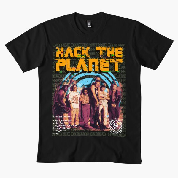 Aperçu de l'œuvre Les pirates informatiques - Cast Hack The Planet créée et vendue par StillReal.