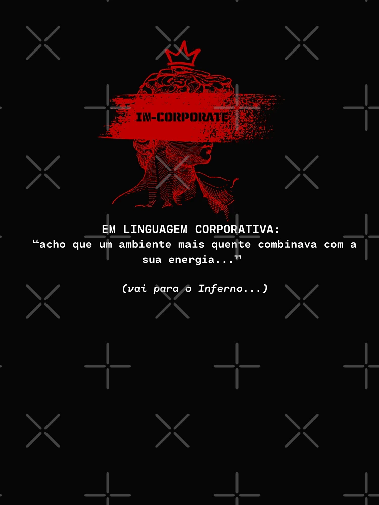 Imagen 4 de 4, Camiseta holgada boxy con la obra CORPORATIVO, DIVERTIDO, diseñada y vendida por MixedNichos.