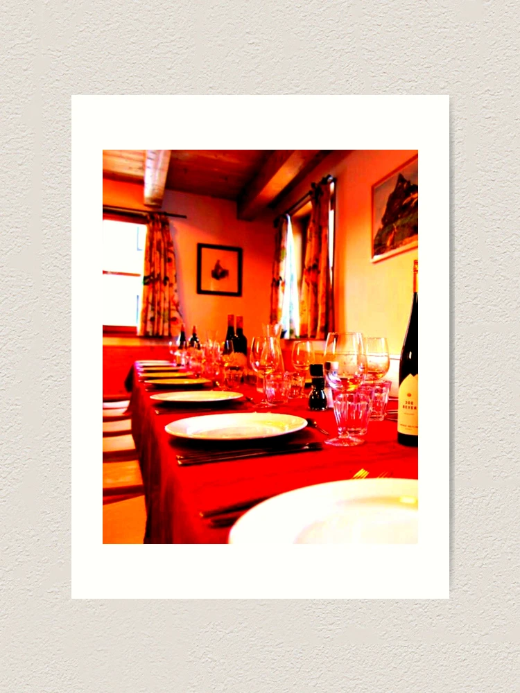 Thumbnail 1 of 3, Art Print, Sophisticated Dining designed and sold by ontological.