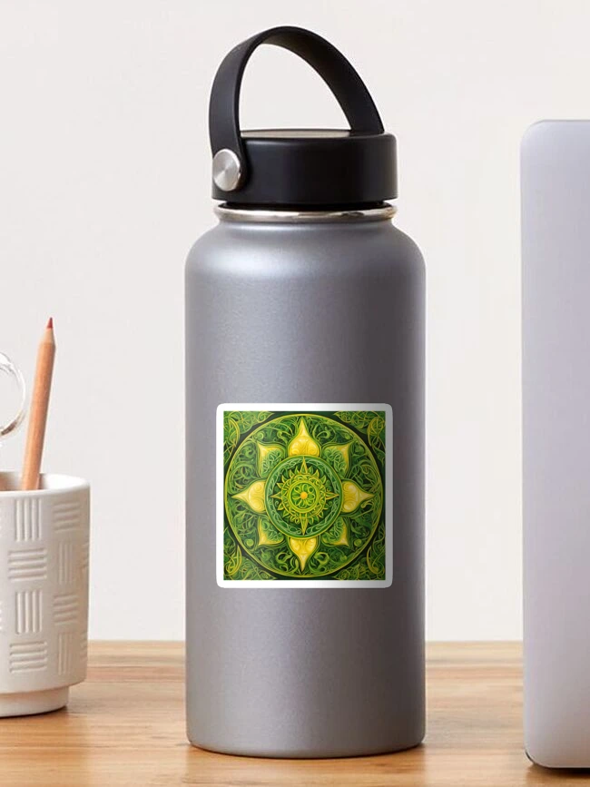 Thumbnail 1 of 3, Sticker, Magickal Celtic Sun designed and sold by SuryaSolSun.