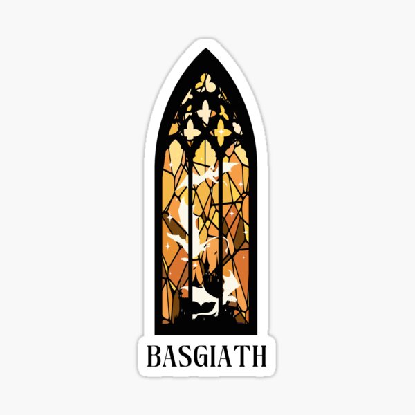 Aperçu de l'œuvre Vitrail de la Quatrième Aile de Basgiath créée et vendue par h-helladesign.