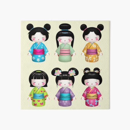 Artikelvorschau, Traditionelle japanische Hina-Puppen entworfen und verkauft von Aise06.