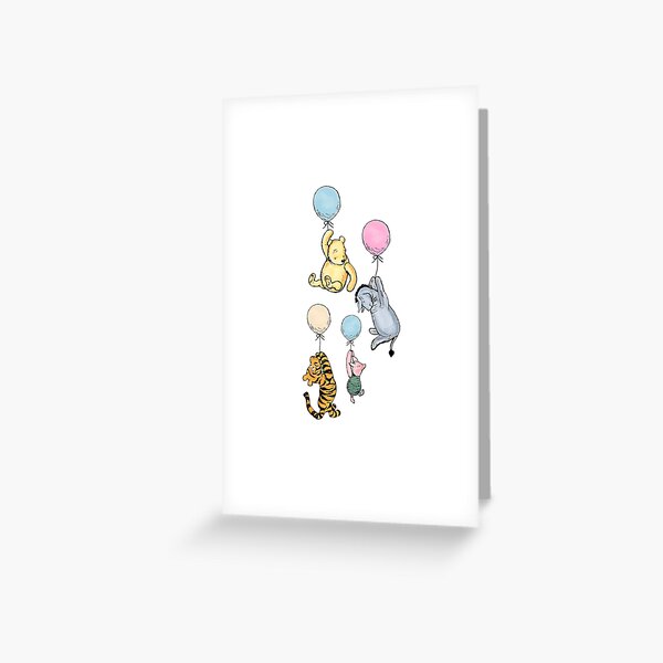 Item preview, Aventura en globo con Winnie y sus amigos designed and sold by ColorFlowArt.