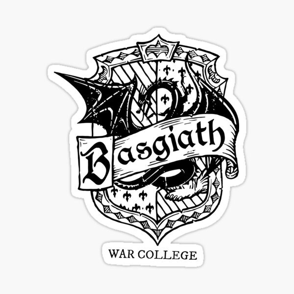 Aperçu de l'œuvre Blason du Collège de guerre de Basgiath créée et vendue par Teacherly.