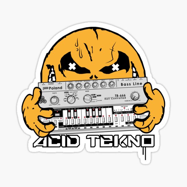 Artikelvorschau, acid tekno entworfen und verkauft von opticdrift.