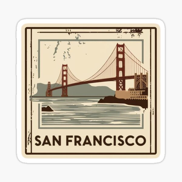 Item preview, San Francisco Golden Gate California USA designed and sold by Wanderlust Studio.