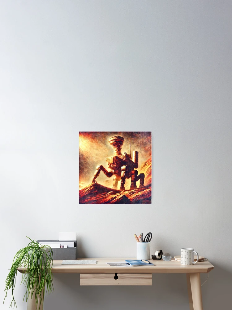 Thumbnail 2 of 3, Poster, Robot designed and sold by arokya53.