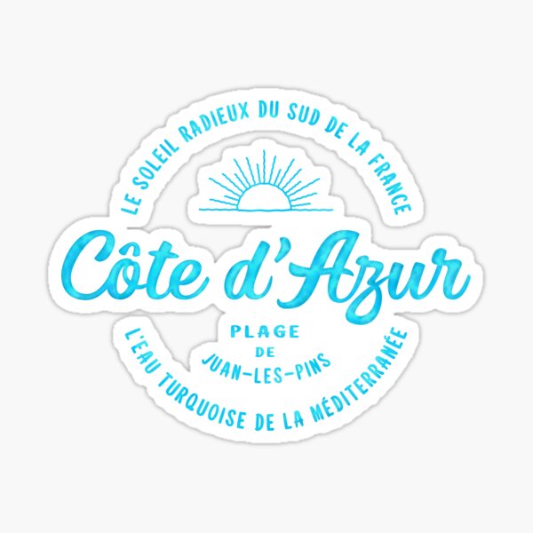 Aperçu de l'œuvre Côte d'Azur millésime créée et vendue par LostTravelersLab.