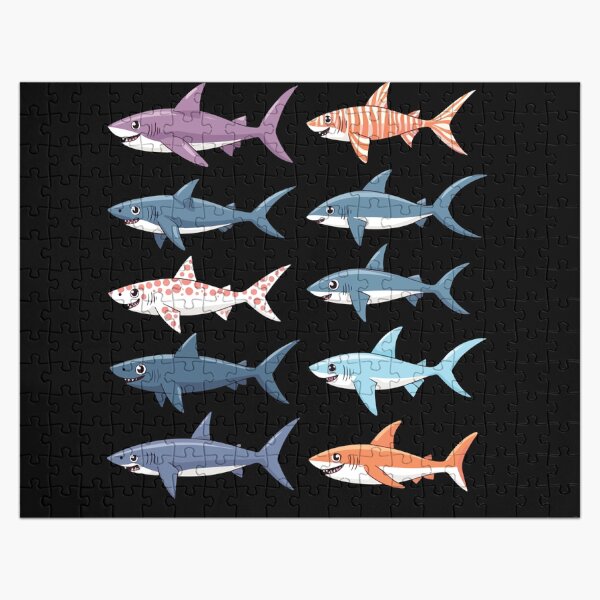 Item preview, Pattern - Shark fish designed and sold by DesginsDone.