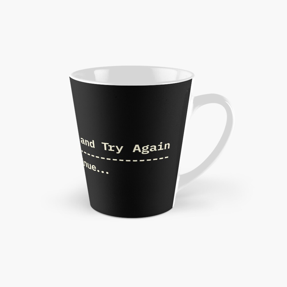 Vista previa del artículo con la obra «Taza cónica», diseñado y vendido por Office Geek Shop.
