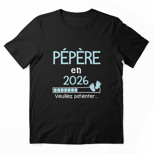 Aperçu de l'œuvre Pépère en 2026 Cadeau Futur Grand-père créée et vendue par Niko Samuel.