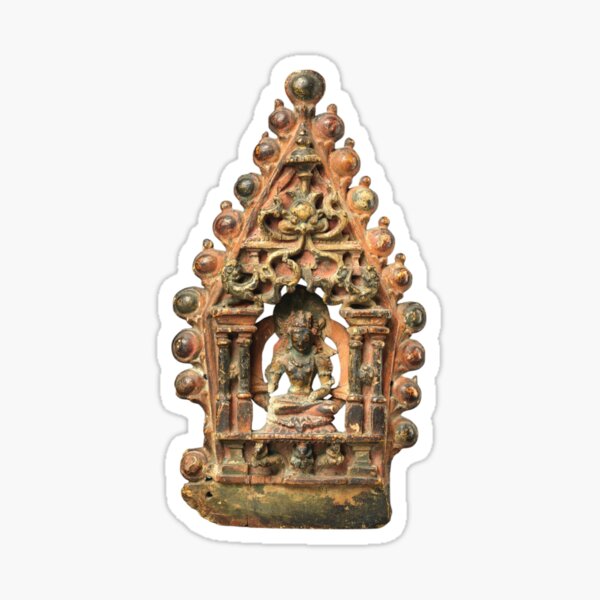 Artikelvorschau, Exquisite buddhistische Ritualkrone aus dem 10.-11. Jahrhundert mit Ratnasambhava entworfen und verkauft von gallofoto.