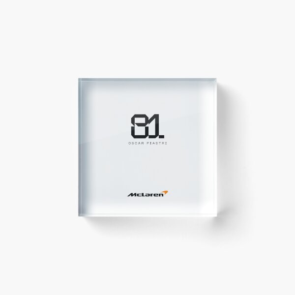 Item preview, F1 2025 Oscar Piastri minimalista en blanco y negro designed and sold by Pink Polar F1.