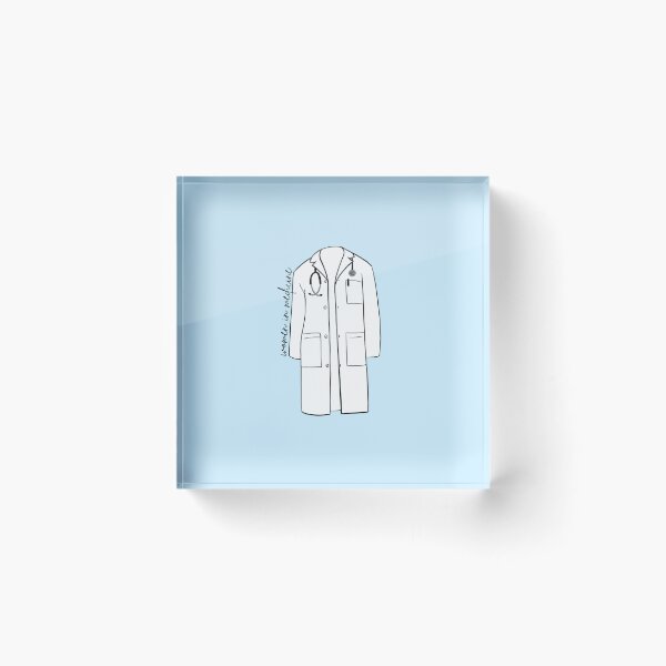 Item preview, Mujeres en Medicina Bata Blanca designed and sold by CloudkissedDesignCo.