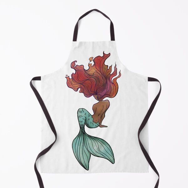 Item preview, Dark skin mermaid designed and sold by DomoAvocado.