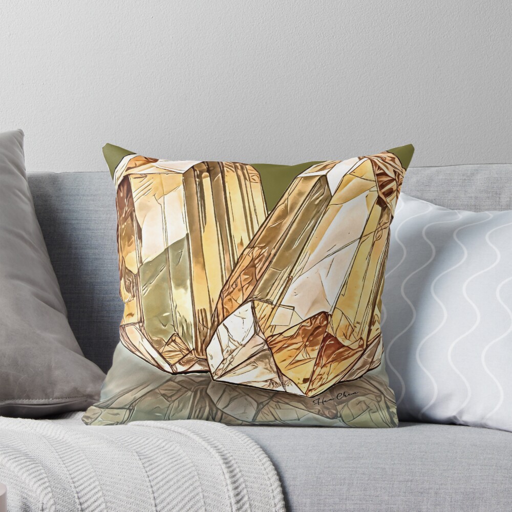 Item preview, Throw Pillow designed and sold by Hen-C-Art.