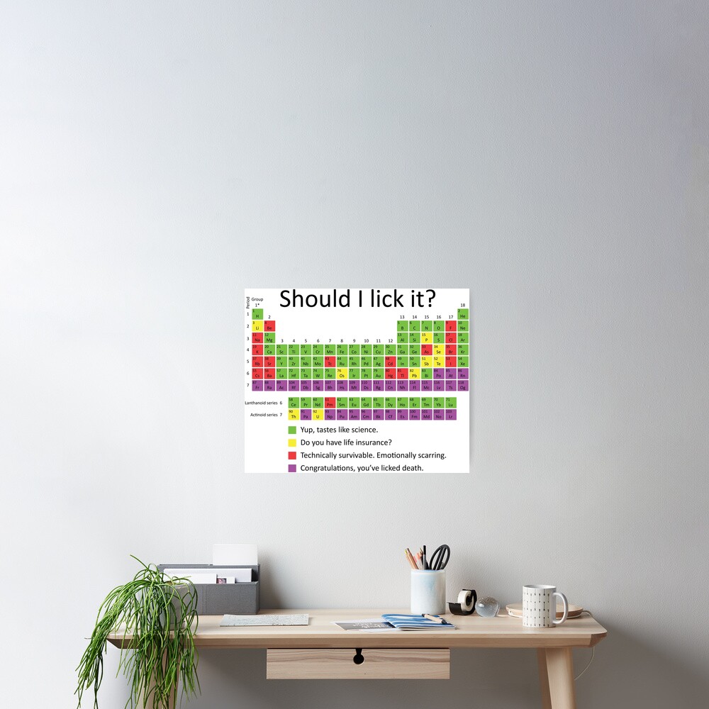 Vista previa del artículo con la obra «Póster», diseñado y vendido por OffensiveFun.