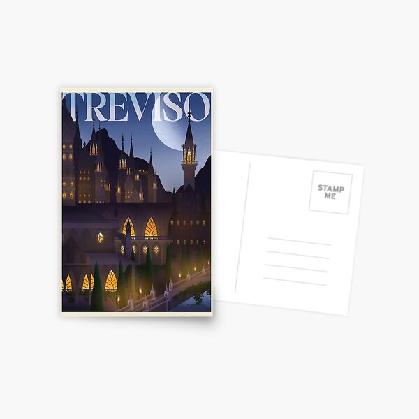 Item preview, Póster de viaje retro de Treviso designed and sold by Maijeliisa.