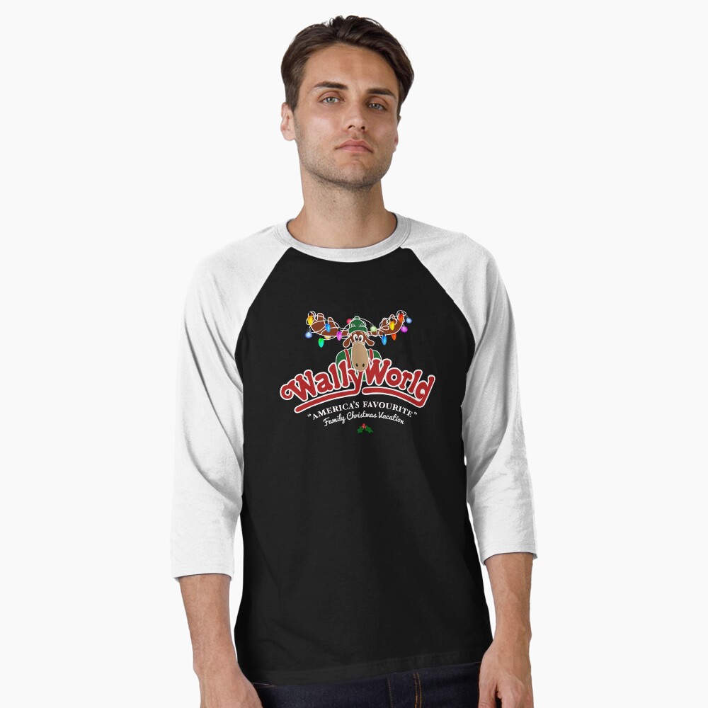 Aperçu de l'œuvre T-shirt baseball manches ¾ créée et vendue par Candywrap Studio.