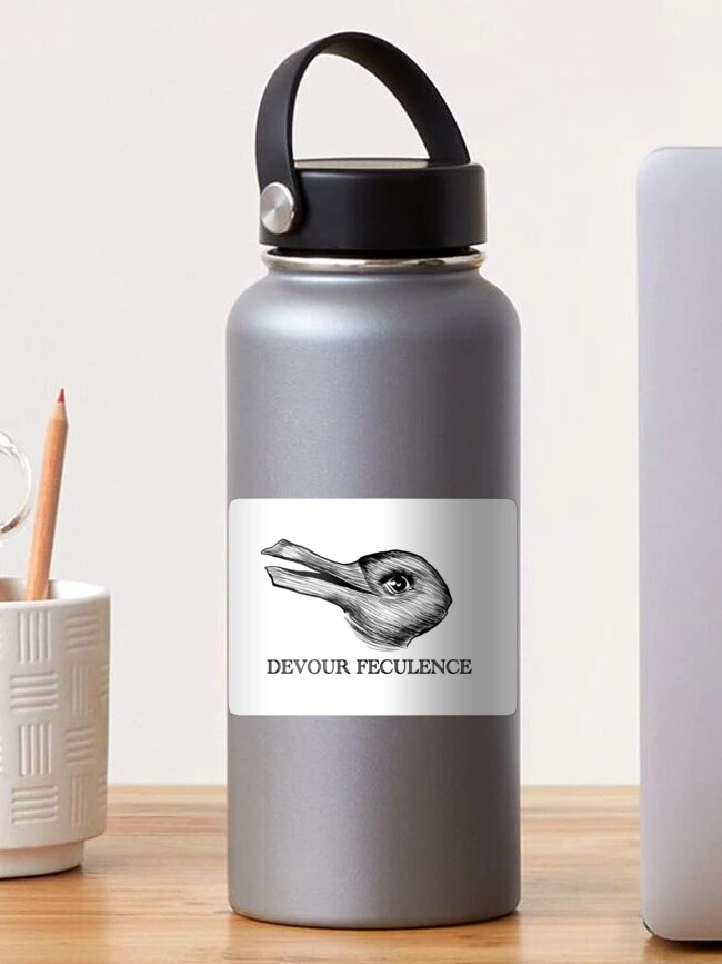 Thumbnail 1 of 3, Sticker, Devour Feculence designed and sold by Ivy Mae.