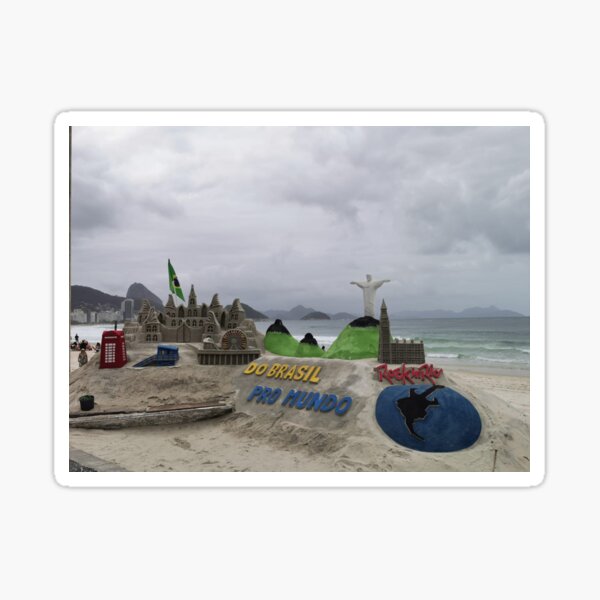 Artikelvorschau, Strand von Copacabana entworfen und verkauft von artes-lunares.