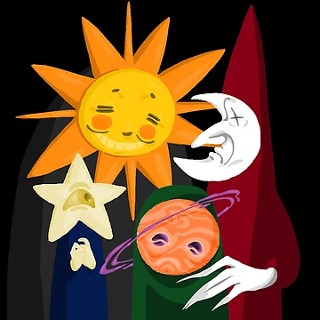 Aperçu de l'œuvre Soleil et lune de kazuyah