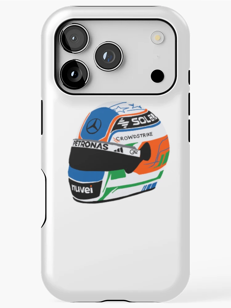 Imagen 1 de 4, Funda de iPhone con la obra Casco Kimi Antonelli 2025, diseñada y vendida por Paddock49.