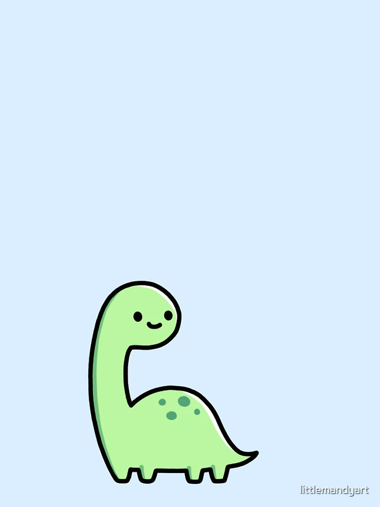 Thumbnail 4 of 4, iPhone Case, Brontosaurus designed and sold by littlemandyart.