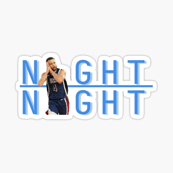 Artikelvorschau, Steph Curry Nacht Nacht entworfen und verkauft von talredbubble.