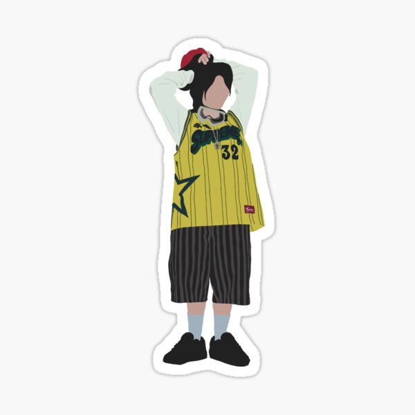 Item preview, Pegatina Billie Eilish designed and sold by Gia Exists.