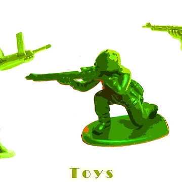 Artwork thumbnail, Toy Soldiers I by MiguelCD1981