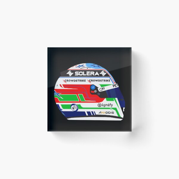 Item preview, Boceto del casco Kimi Antonelli 2025 designed and sold by Pink Polar F1.