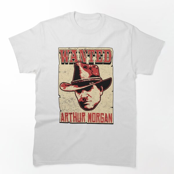 Artikelvorschau, Wanted Arthur Morgan 90er Jahre Vintage für Männer, für Frauen, Geschenk für Fan entworfen und verkauft von edossatamupr.