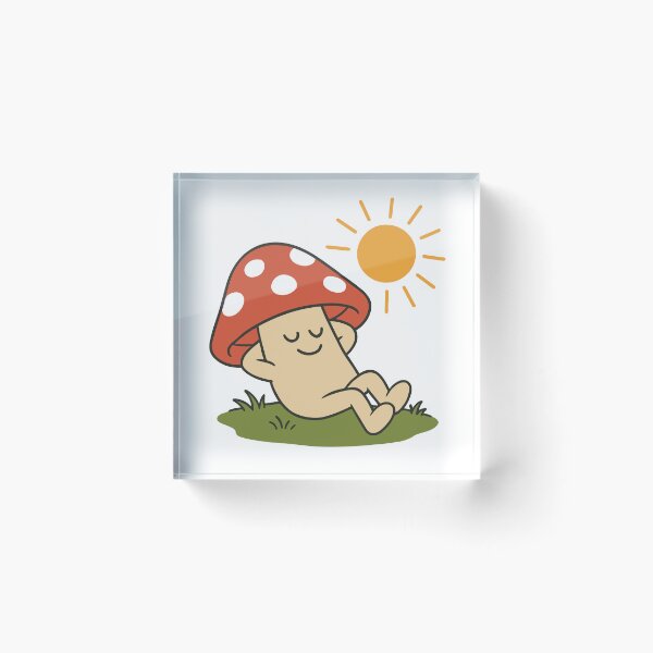 Artikelvorschau, Sunny Shroom Vibes – „Pilze chillen unter der Sonne“ entworfen und verkauft von ALITOPRINCE.