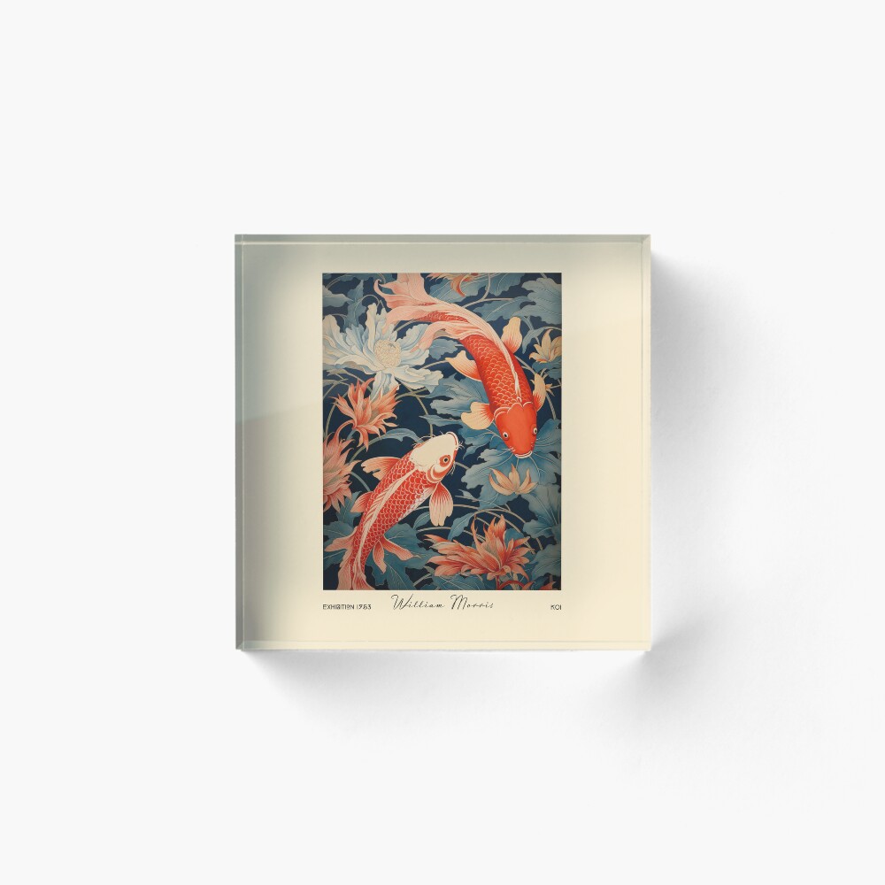 Vista previa del artículo con la obra «Bloque acrílico», diseñado y vendido por MidCenturyStore.
